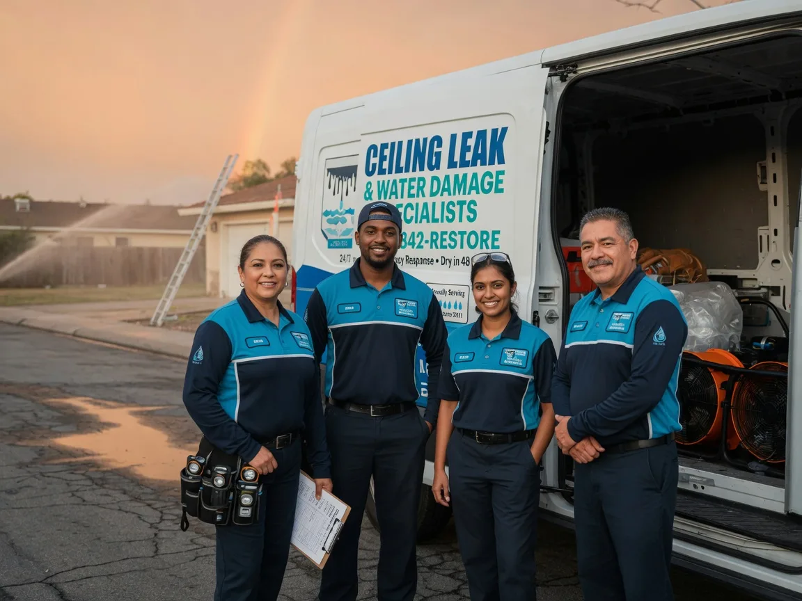 Ceiling Leak Cleanup company in New Era, MI